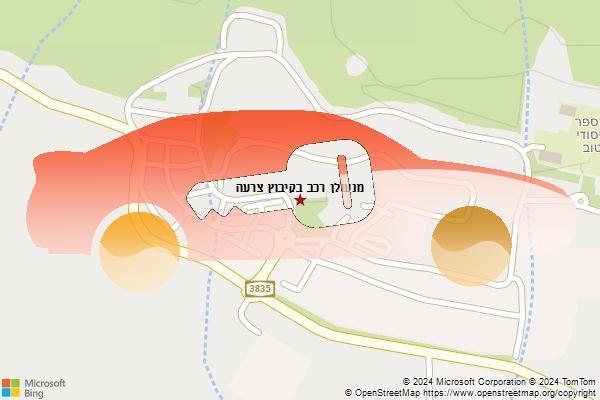 מנעולן רכב בקיבוץ צרעה