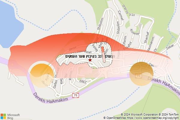 מנעולן רכב בקיבוץ שער העמקים