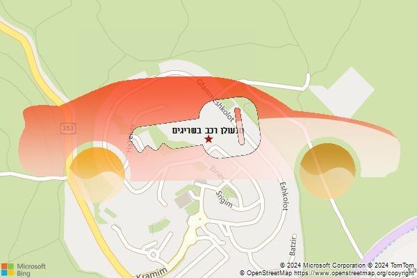 מנעולן רכב בשריגים