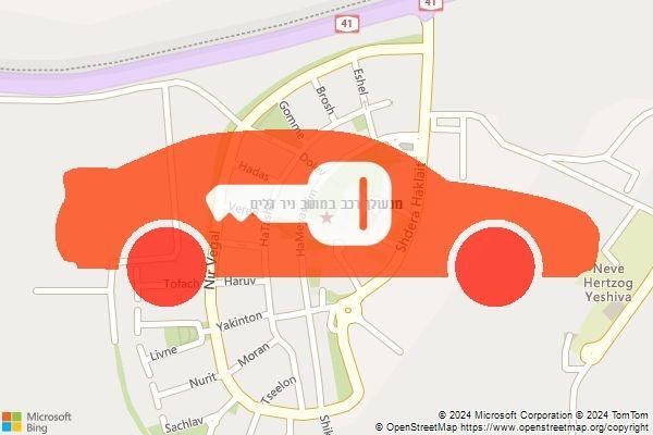 מנעולן רכב במושב ניר גלים